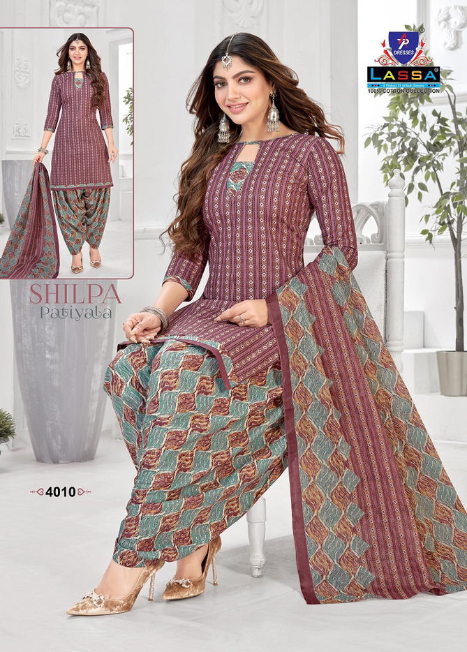 Shilpa Patiyala Vol 4 By Lassa Printed Cotton Dress Material Wholesale Price In Surat